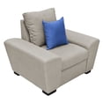thumbnail image 3 of Sillon El Bazar Store Islandia Lino Beige 1 plaza Modular Moderno Sofa sala, 3 of 4