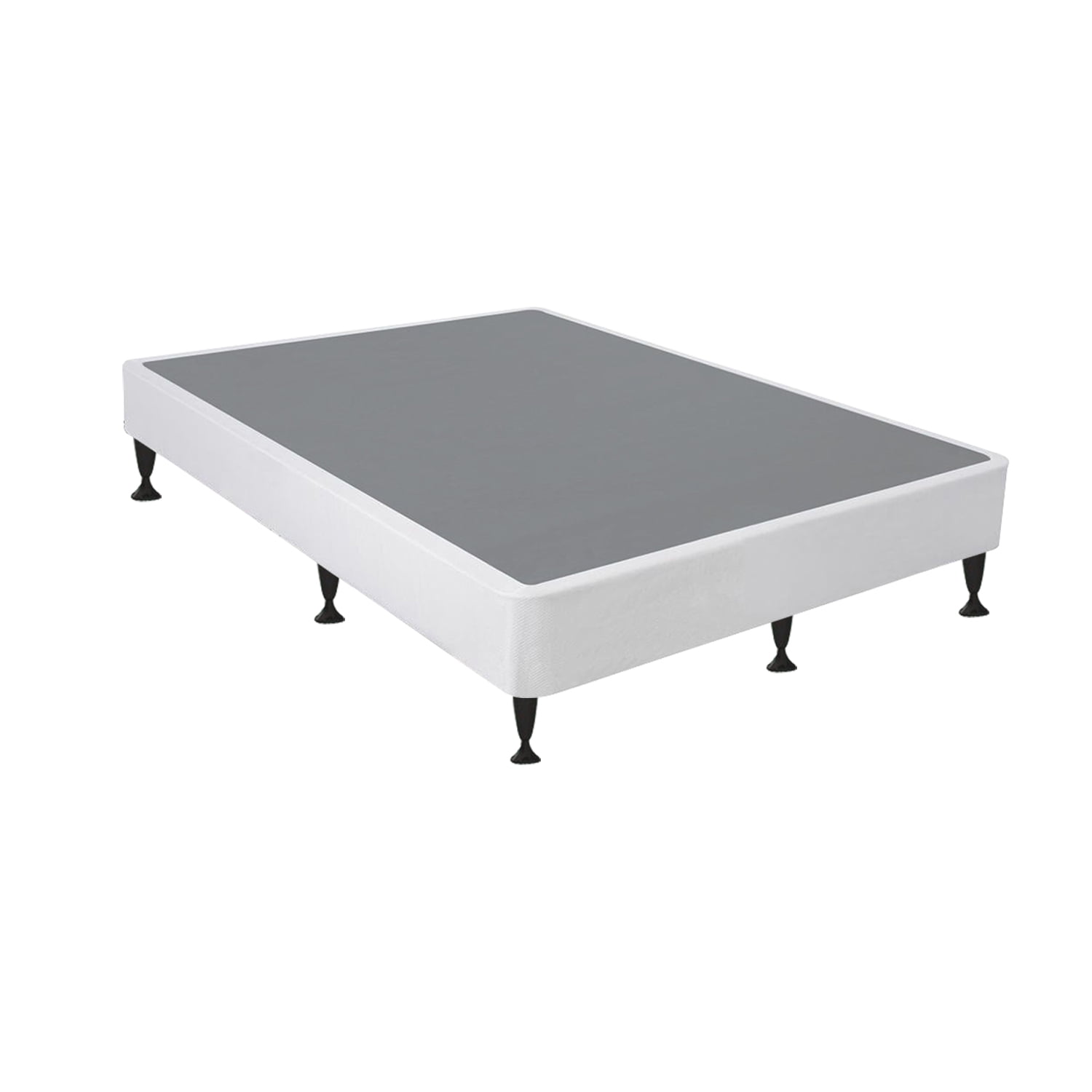 WAYTON, Queen Size 79" x 59" Metal Box Spring with 6 Support Legs