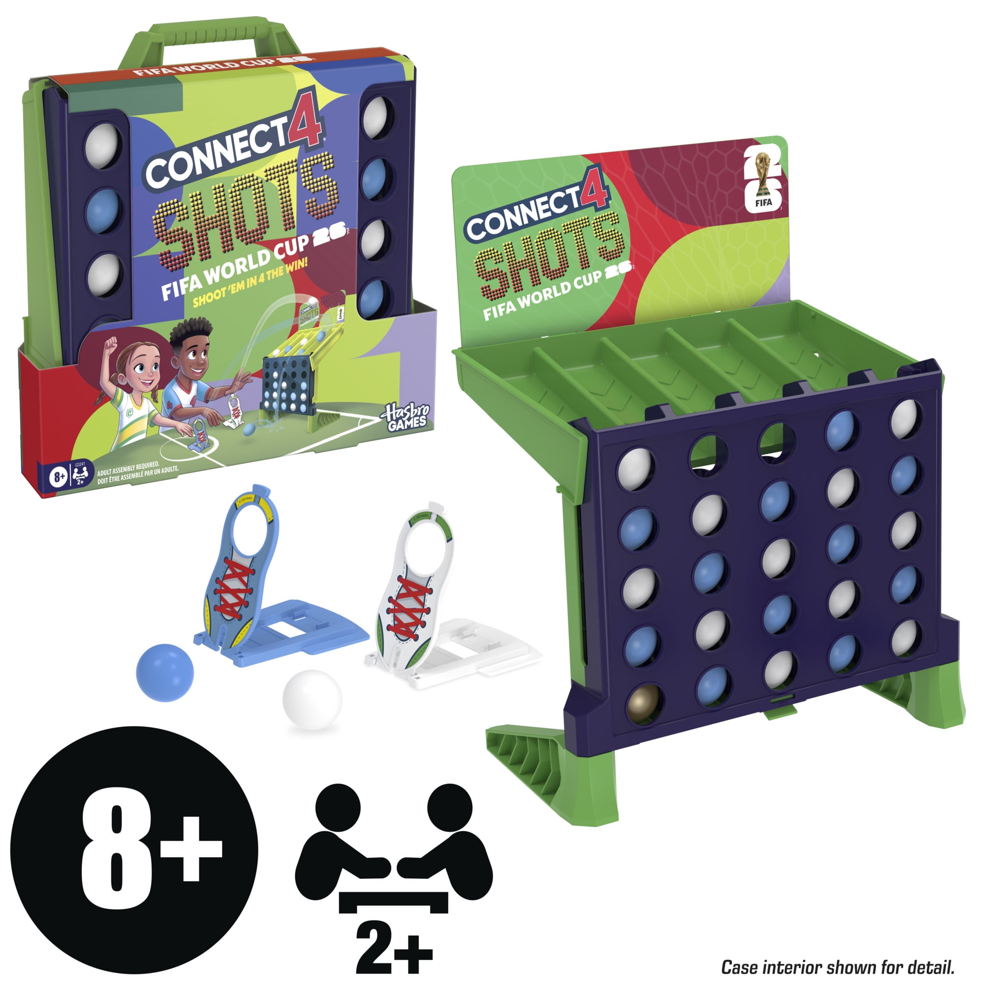 Connect 4 Shots FIFA World Cup 2026 Game, Family Games, Birthday Gifts for Soccer Fans and Kids, 8+