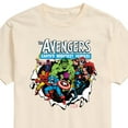 thumbnail image 3 of Marvel The Avengers - Paper Rip - Adult Short Sleeve Graphic T-Shirt, 3 of 5