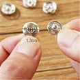 thumbnail image 3 of 20x Buttons, Sew-on Snap Buttons Clasps Metal Fasteners Press Studs for Sewing Clothing Parts, 3 of 11