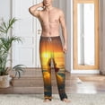 thumbnail image 6 of Lsque Cartoon Swimming Yellow Duck Print Men's Pajama Pants, Lounge Pant - Comfortable Home Wear,Elastic Waistband, Stylish Design-Medium, 6 of 9
