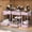 Pink, variant on PETGLE 3 Pack Under Sink Organizers,2-Tier Multi-Use Kitchen and Bathroom Organizers and Storage with Sliding Drawers,Bathroom Cabinet Organizer (Black, 12.8 Inch)