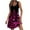 A Hot Pink, variant on Summer Dresses for Women 2026 Women Casual Round Neck Women's Casual With Pockets Summer Boho Beach Dress T-Shirts Dress V Neck Loose Tank Dresses Green S