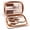 Brown_, variant on Beauty Power 9 in 1 Professional Manicure Pedicure Set - Stainless Steel Nail Clippers, Nano File, Cuticle Nipper, Scissors, Tweezers, Travel PU Leather Case for Men & Women- Pink - Gift Idea