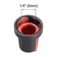 thumbnail image 3 of 10 Piezas de Perilla con Agujero de Eje de 6 mm para Pedal de Efecto de Altavoz, Perilla de Potenciómetro con Marca Roja, 3 of 3