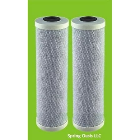 

Two Big Blue 20 x 4.5 CTO Carbon Block Filter (1 micron)