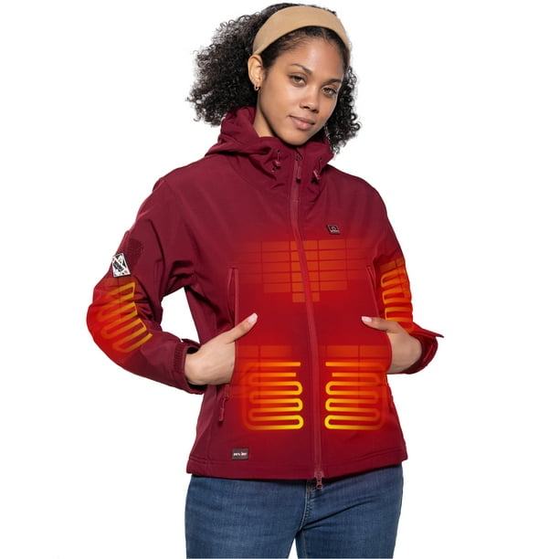 Veste chauffante électrique pour hommes/femmes, Manteau chauffant USB  rechargeable avec col chauffant, Veste chaude pour… – Ride And Slide  MarketPlace