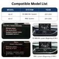 thumbnail image 3 of RoadTop 12.3" Ultra-Thin TouchScreen CarPlay Stereo Radio For Audi A6 A7 2011-2018 RMC System Car In-Dash Navigation GPS Units Mirrorlink Android Auto, 3 of 4
