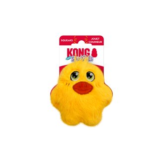 KONG Shakers Crumples Jumbo Floppy Plush Dog Toy - Sloth Design With Grunt & Squeak Sounds, Large Dog Toy