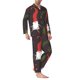 thumbnail image 2 of Fotbe Cute Christmas Gnomes Pijama de Hombre con Estampado de Manga Larga, Conjunto de 2 Piezas, Ropa de Dormir Suave y Cómoda con Bolsillos-XX-Large, 2 of 7