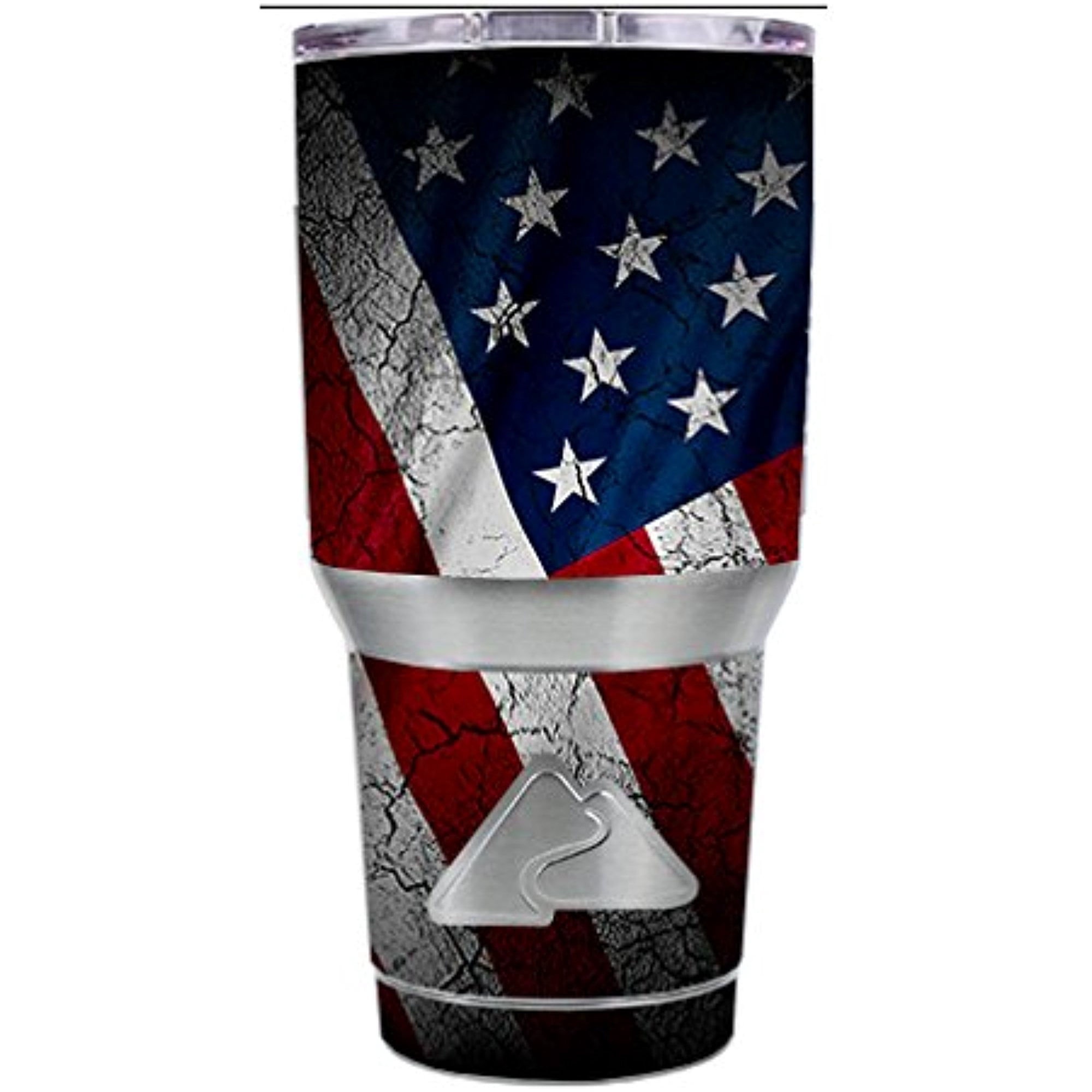 Kit De 6 Autocollants Pour Tasse Ozark Trail 30 Oz - Motif Crâne De Fleurs Foncées