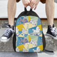 thumbnail image 3 of Easygd Cute Poodle Dog Versatile and Stylish Backpack: Comfort, Storage, and Durability for College,Work, Travel, and Everyday Use, 3 of 8