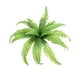 thumbnail image 1 of Yuarrent Flores artificiales verdes fáciles de limpiar para interiores o exteriores Plantas artificiales elegantes Ancho 18 Gran hoja persa Type1 NO1, 1 of 6