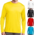 thumbnail image 6 of Mens Long Sleeve Shirts Outdoor Walking Runing Sports Couple Tops Base Workwear, 6 of 11