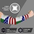 thumbnail image 6 of America Flag Mexican Flag Compression Sports Arm Sleeve Baseball Football Basketball For Men And Women, 6 of 6
