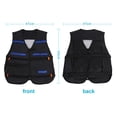 thumbnail image 1 of Chaqueta de Chaleco para Niños, Equipo de Juego/Deportes al Aire Libre de Nailon Negro para 12 Accesorios de Dardos, 1 of 6