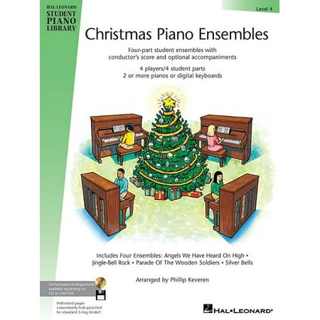 Christmas Piano Ensembles - Level 4 Book Only : Hal Leonard Student Piano Library (Paperback)