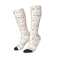 thumbnail image 2 of Haiem Summer Rabbit Socks, Funny Novelty Crazy Design Cotton Socks Sports Socks Knee High Socks For Men, Women,1Pairs - Gift For Working Friends, 2 of 9