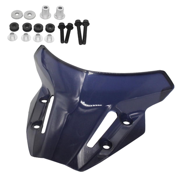 Deflector de pantalla shamjiam Parabrisas de motocicleta FZ09 Azul