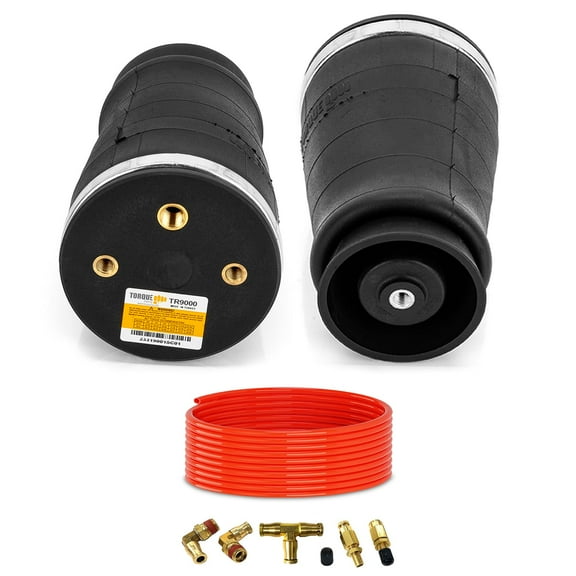 TORQUE 2 pcs of 9000 Air Bag Replacement for 9000 Firestone Ride Rite Air Bags and Torque Airbag Suspension Kits, Fittings Tubing (Replaces Firestone 9000 Replacement Air Spring) (TR9000, TR2012AS)