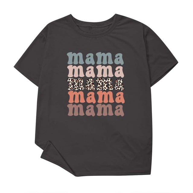 Lolmot T-Shirt Unisexe Décontracté Mode à Col Rond, Chandail Imprimé, Manches Courtes