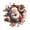 Red-N, variant on Christmas 3D Wall Stickers, Cartoon Cute Elk Santa Breaking Through Wall Design, Removable Window Clings, Holiday Party Home Decorations -1Pcs