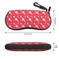 thumbnail image 2 of Sikiie Hello Summer Flamingo Sunglasses Soft Case Neoprene Zipper Eyeglass Case, Zipper Portable Spectacle Cases for Men Women, 2 of 6