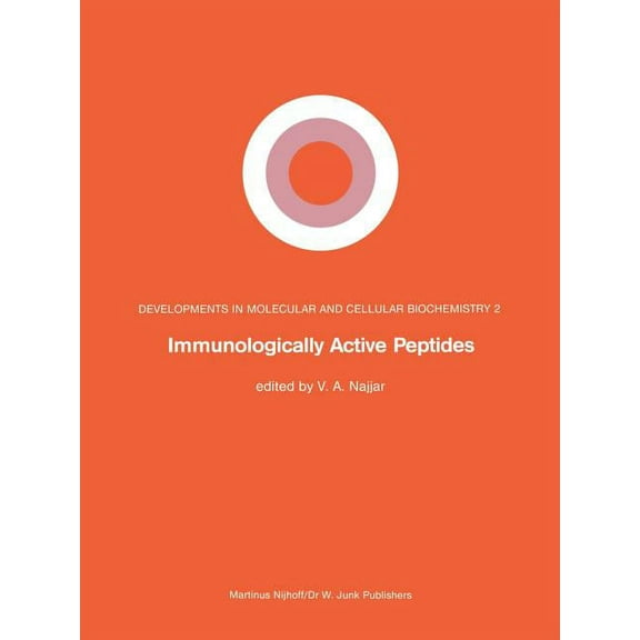 Developments in Molecular and Cellular B Immunologically Active Peptides, Book 2, (Paperback)