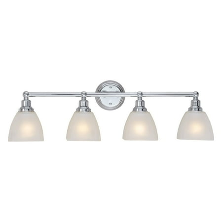 - Craftmade Bradley 26604 4 Light Bathroom Vanity Light