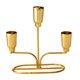 thumbnail image 2 of Candelabro de metal, candelabro nórdico, candelabro decorativo para sala de estar Oro, 2 of 9