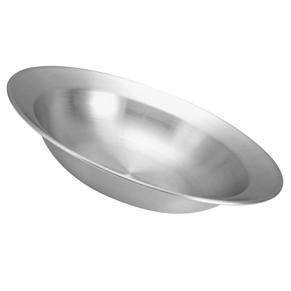 Stainless Steel Salad Bowl Pasta Mini Plates Round Serving Tray Child Vegetable Container Dish