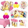 The Ultimate 8 Guest 53pc Beauty and The Beast Birthday Party Supplies