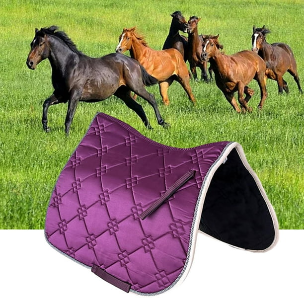 Horse Saddle Pad Equestrian Riding Equipment Thighs Saddle Shock Pad