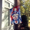 thumbnail image 4 of English Bulldog Patriotic American House Flag 28 in x 40 in, 4 of 7