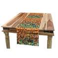 thumbnail image 1 of Abstract Table Runner, Triangle Formed Fractal Geometric with Aztec Culture Effects Western Print, Dining Room Kitchen Rectangular Runner, 3 Sizes, by Ambesonne, 1 of 2