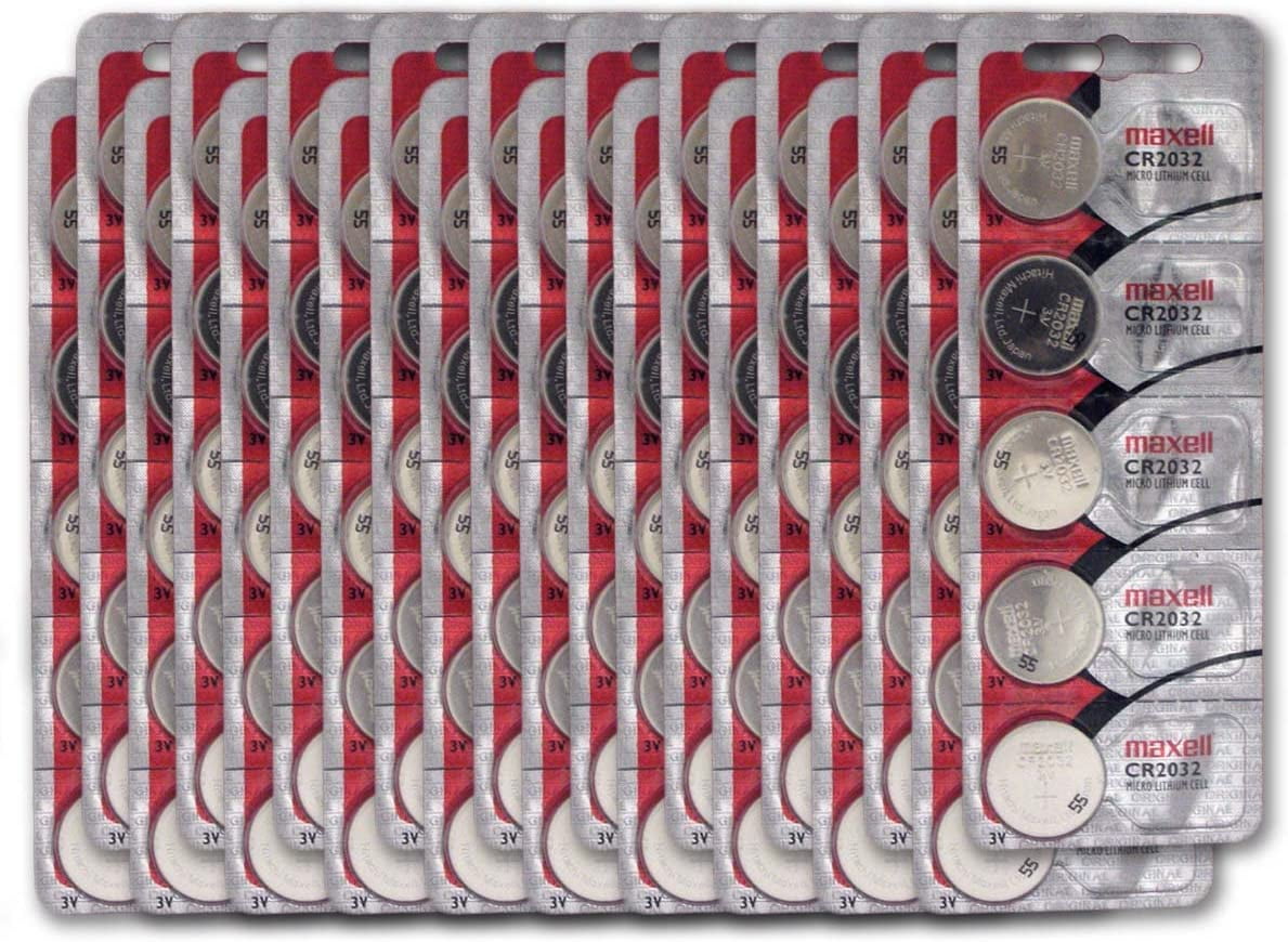 CR2032 3V Micro Lithium coin Cell Battery Maxell Original Hologram pack