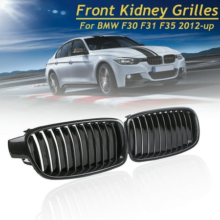 - Carbon Fiber Front Kidney Grill Grille Grills For BMW F30 F31 F35 3 Series 2012 2013 2014 2015 2016 2017 2018