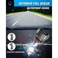 thumbnail image 3 of Nilight 9005/HB3 LED Headlight Bulbs 9005 High Beam Headlight Bulb 6500k 14000LM 9005 LED Bulb Cool White IP67, 3 of 6