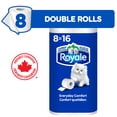 thumbnail image 1 of Royale Everyday Comfort, 2 Ply Toilet Paper, 8 Equal 16 Bathroom Tissue Rolls, 1 of 22