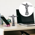 thumbnail image 1 of UPOUART 1Set Desktop Alloy Jesus Statue Craft Statue for Families 11.8x5.9x2.2in, 1 of 8
