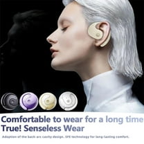 QHUDLV Labs X15 Pro Bluetooth Earbuds,Hanging Ear Design,Wireless 5.3 Stereo