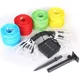 thumbnail image 3 of Farol solar LED, 20 LED, IP65, resistente al agua, cadena de luces LED, para interior y exterior, ideal para fiestas en el jardín o Navidad (rojo, verde, azul, amarillo) [Clase energética A+++], 3 of 5