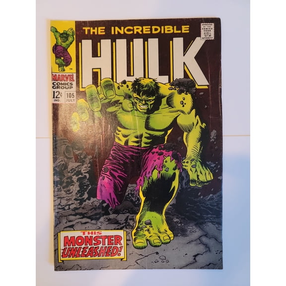 Incredible Hulk #105 Comic Book