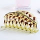 thumbnail image 2 of Accesorios de clip de mandíbula de garra de pelo de leopardo de resina de mujer de moda (amarillo # 4), 2 of 2