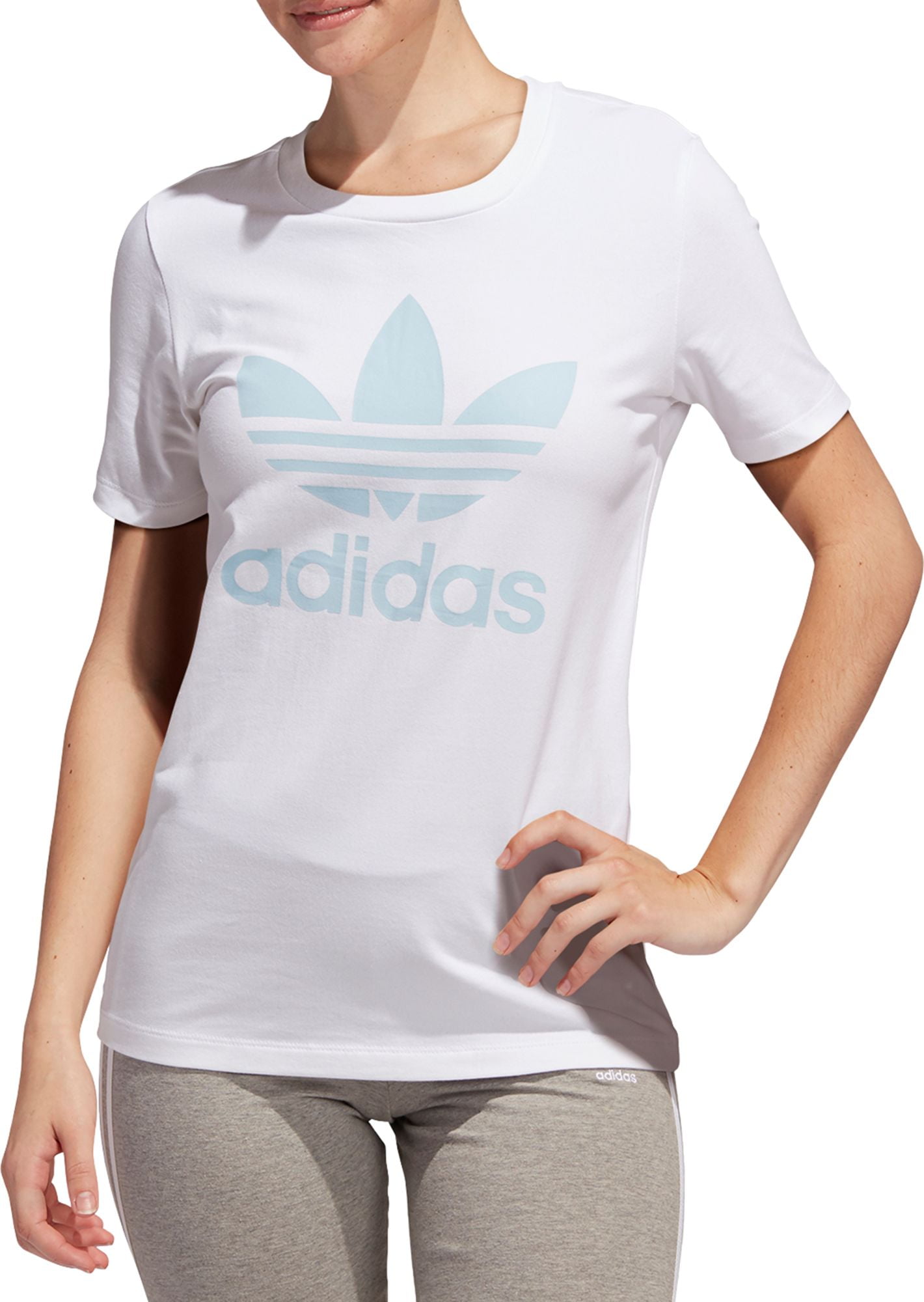 adidas originals women's trefoil tee