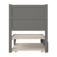 thumbnail image 3 of AFI NoHo Lit Simple en Bois Massif avec Tiroir-Lit Simple, Couleur Espresso, 3 of 12