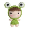 thumbnail image 3 of 2x para principiantes DIY Haz tu propia muñeca de Paquete completo de para y adultos Incluye hilo, gancho, accesorios Sunnimix  ganchillo, 3 of 8