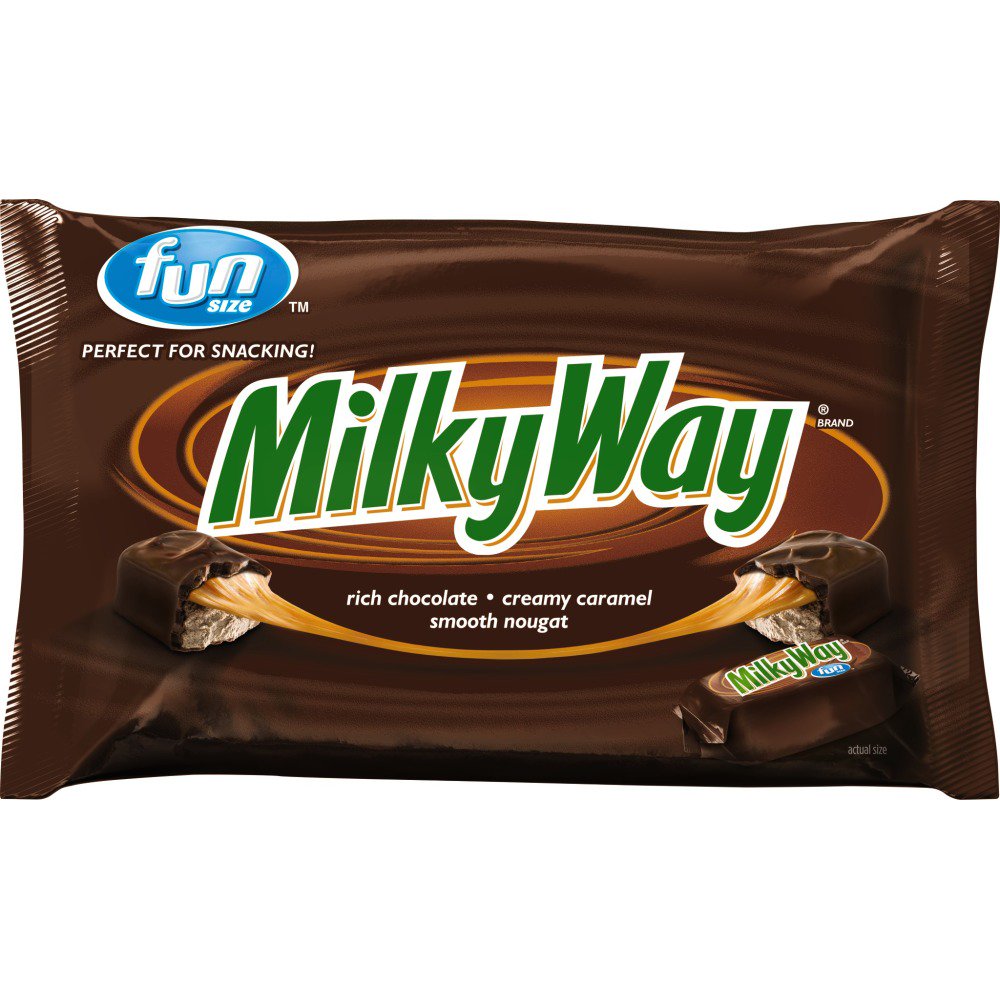 Mars Milky Way Candy Bars Fun Size, 22.51 Oz.