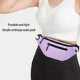 thumbnail image 4 of QTOCIO Waist Bag Unisex Waist Bag Lightweight Adjustable Shoulder Strap for Sports Fitness Travel Work, 4 of 6